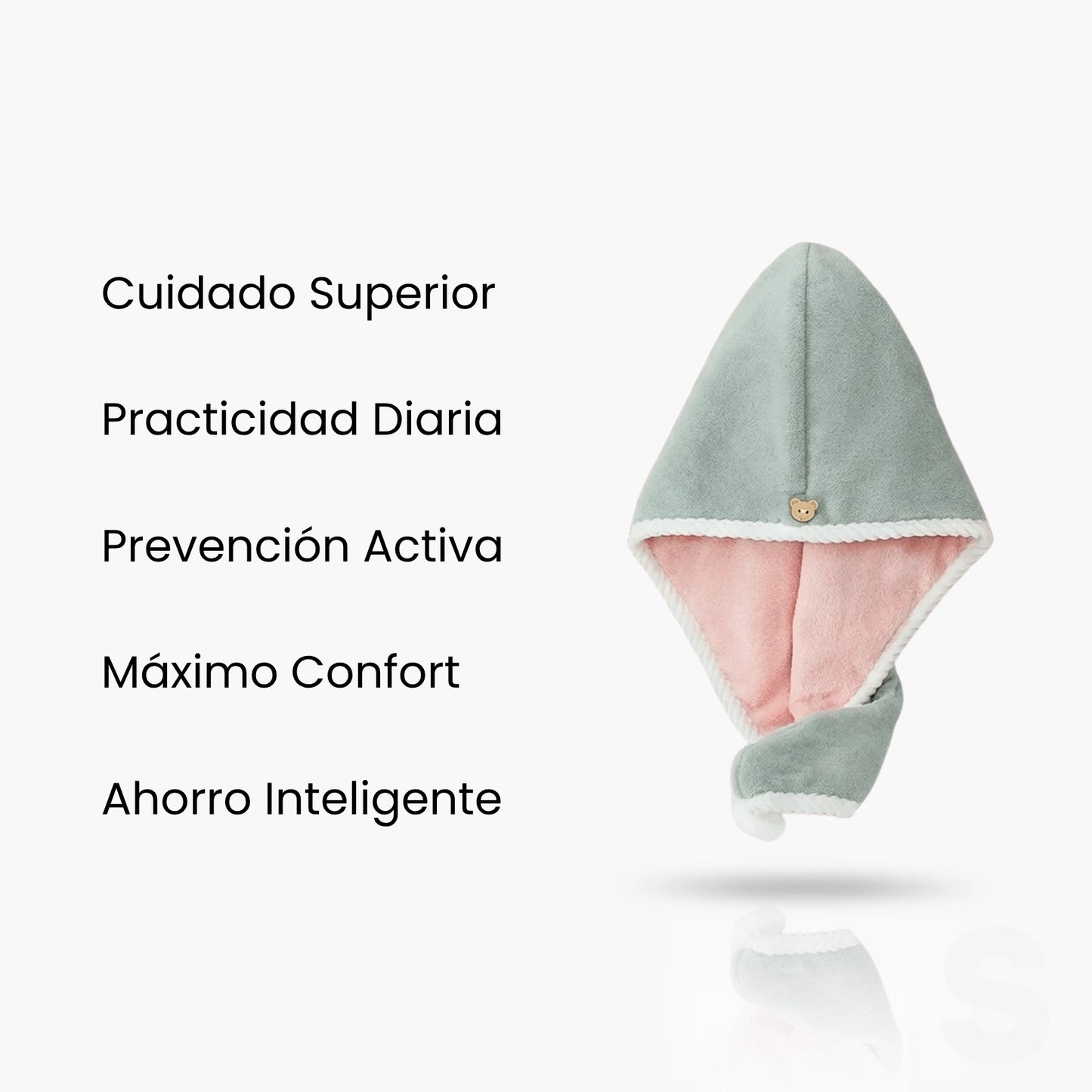Toalla Alta Densidad - Revele un Cabello Más Radiante Todos Los Días