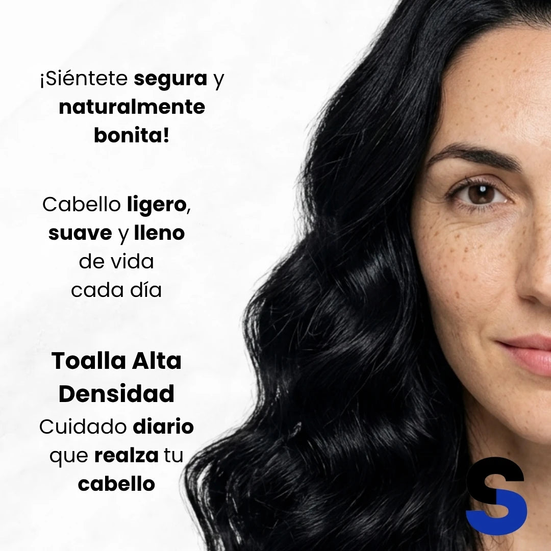 Toalla Alta Densidad - Un Cabello Más Radiante Todos los Días